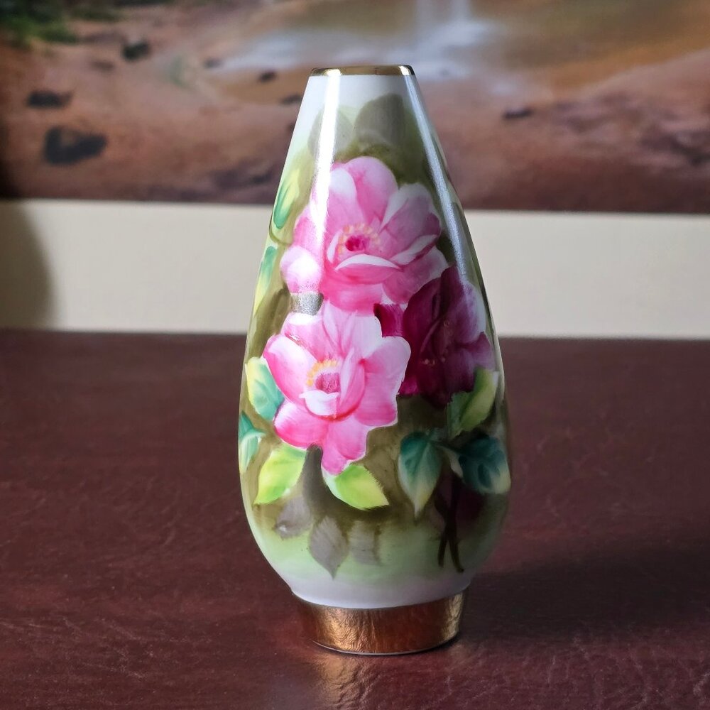Vintage Royal Bayreuth Porcelain Bud Vase